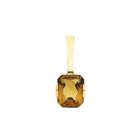 Image 6 of Gold pendant with citrine