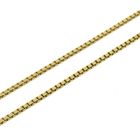 Image 6 of Gold Venetian link chain | 45.5 cm