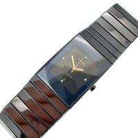 Rado Diastar Ceramic; Unisex watch with diamond