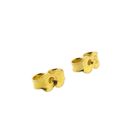 Image 6 of 18 Krt. Vintage Gold Stud Earrings