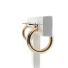 Image 3 of Gold subtle earrings | Ø 16 mm