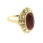 Image 5 of Gold ring with carnelian