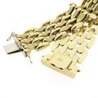 Image 5 of Gold Bismarck link bracelet | 21 cm