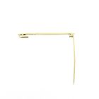 Image 4 of Vintage narrow gold brooch