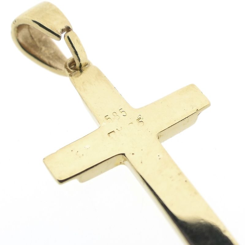 Image 6 of Gold pendant of a cross