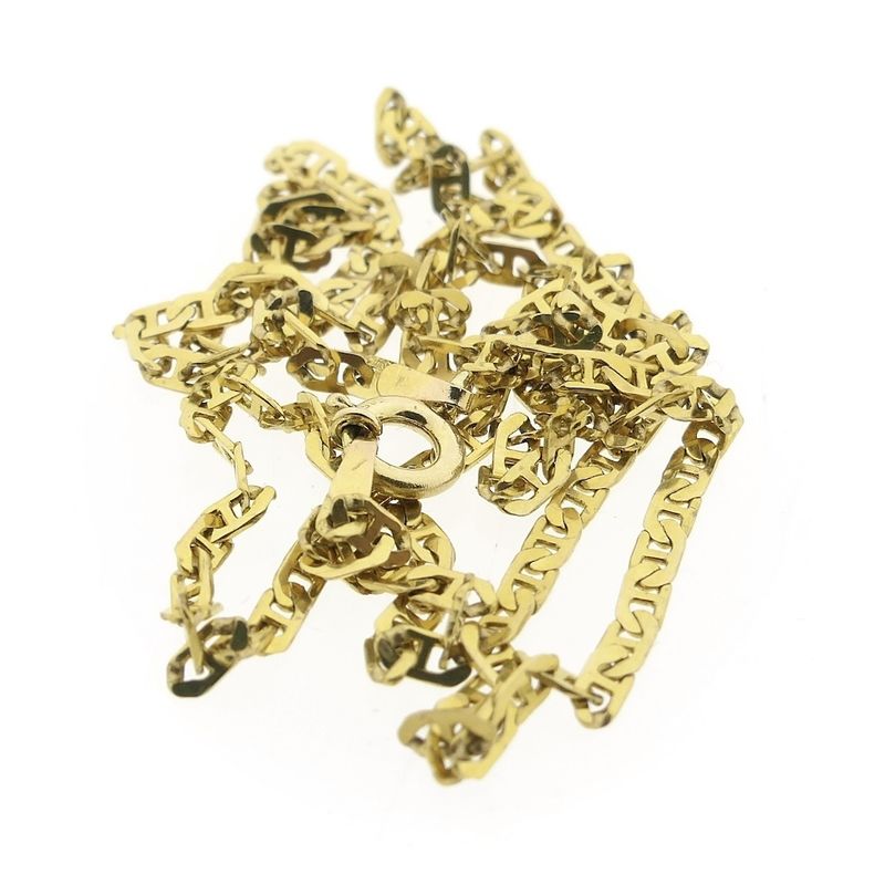 Image 6 of Gold navy link chain | 49 cm