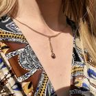 Image 8 of Victorian gold pendant with aquamarine