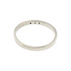 Image 6 of White gold ring with diamond; 0.03 ct. | Jeunesse