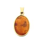 Image 6 of Gold pendant with amber