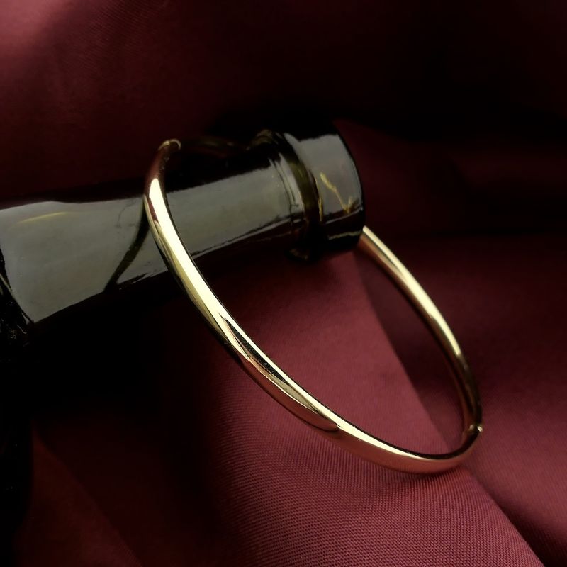 Image 2 of Gold slave bracelet | Ø 60mm