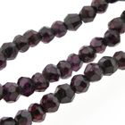 Image 8 of Garnet bracelet with gold clasp; Antique/vintage | 20 cm