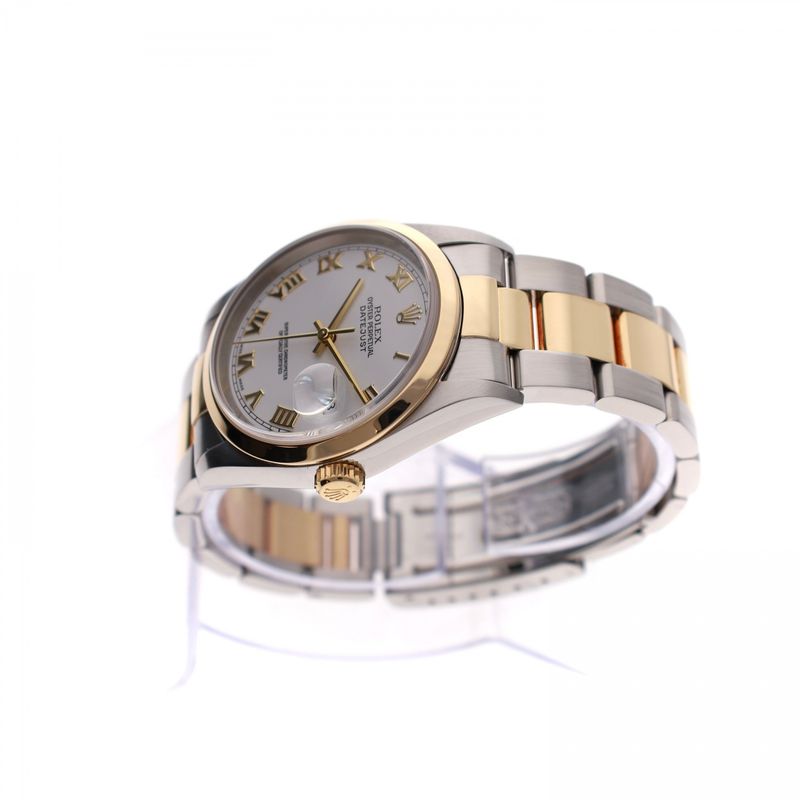 Afbeelding 6 van Rolex Datejust 36mm 16203; Automatisch Horloge (Full-Set 2002)