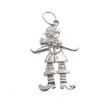 Image 1 of Silver charm; Clown 2