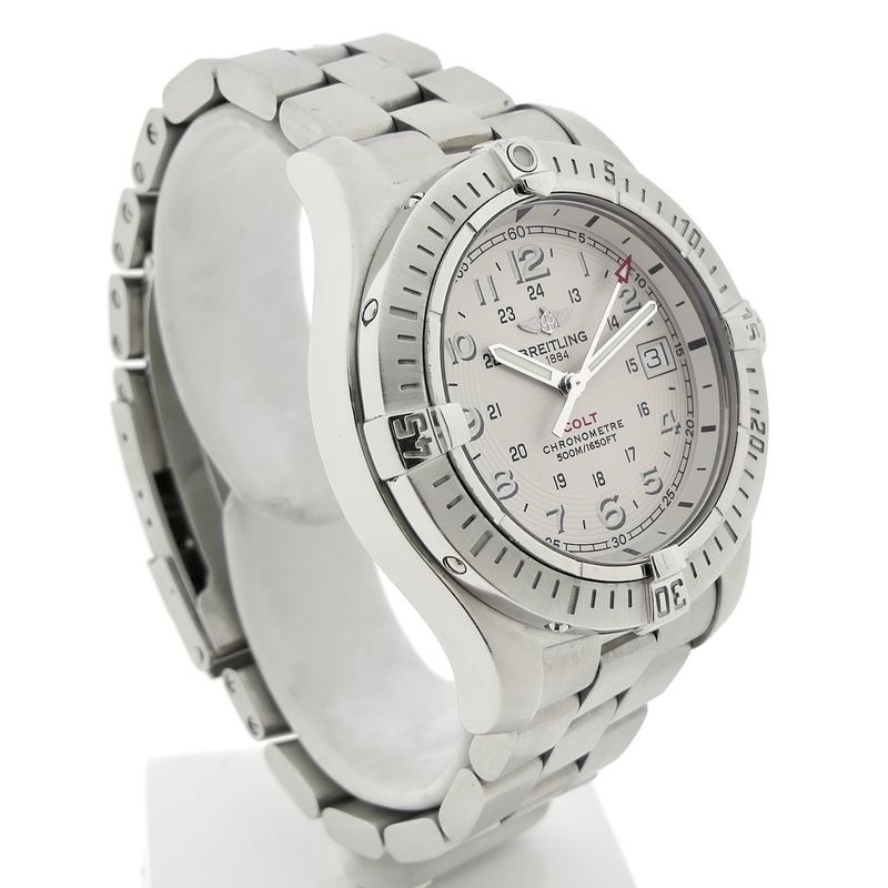 Image 3 of Breitling Colt A74380; Superquartz men's watch