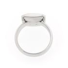 Image 4 of White Gold Ring with Diamonds; 0.07 ct.
