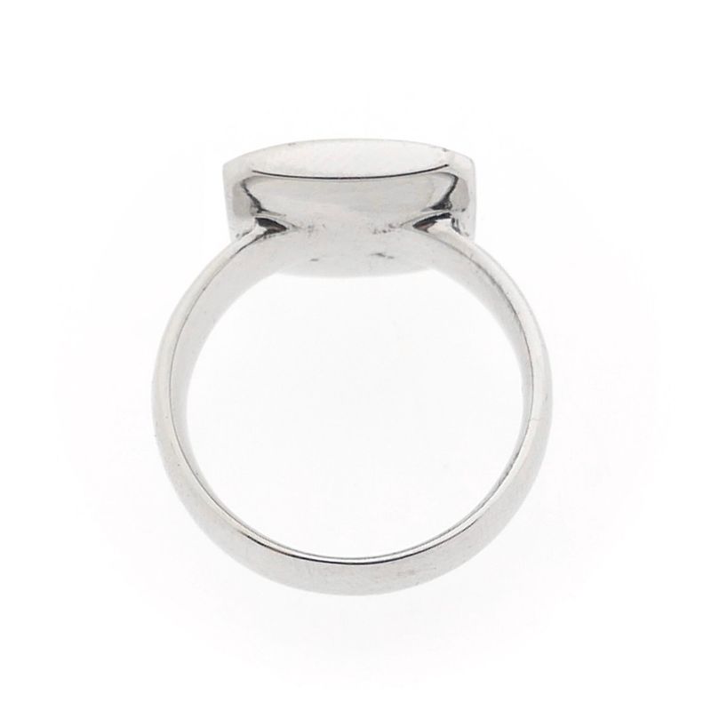Image 4 of White Gold Ring with Diamonds; 0.07 ct.