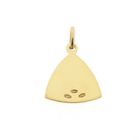 Image 3 of 18K Gold Pendant with Enamel | Faith, Hope, and Love