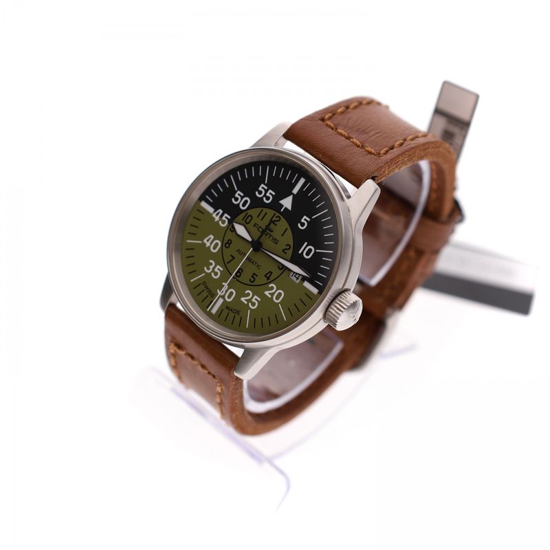 Image 3 of Fortis Flieger Automatic 595.11.46.3; Men's Watch