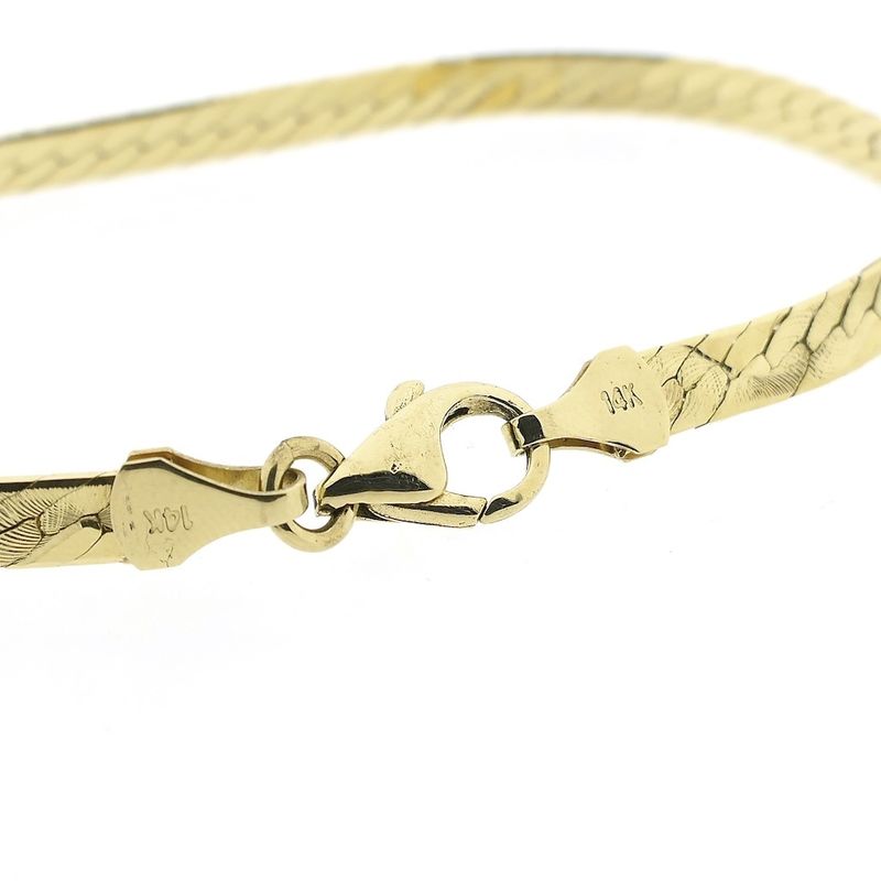 Image 3 of Gold bracelet with print; Midas | 20 cm
