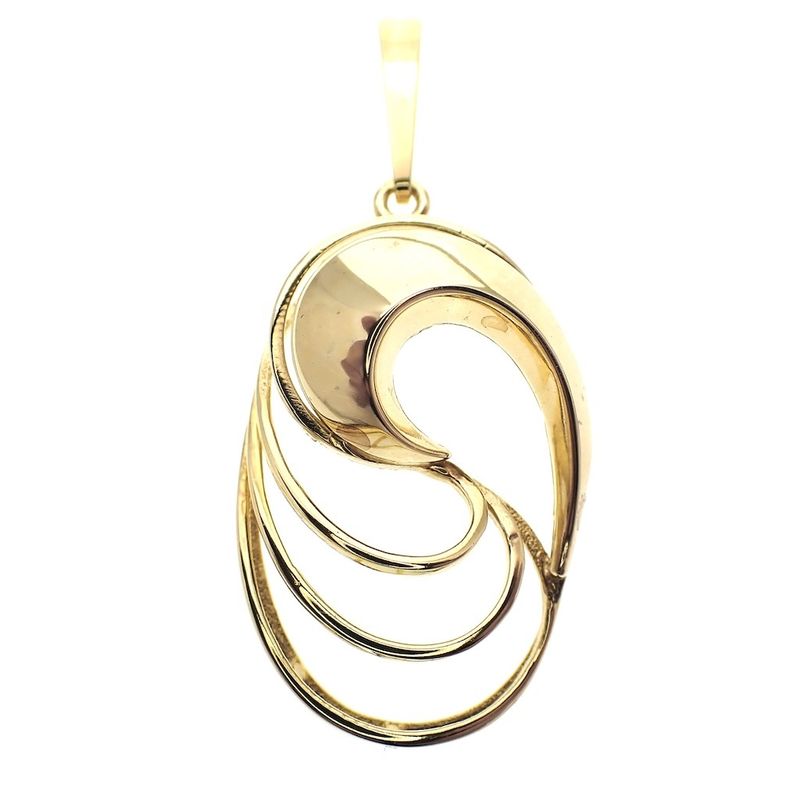 Image 1 of Golden fantasy pendant