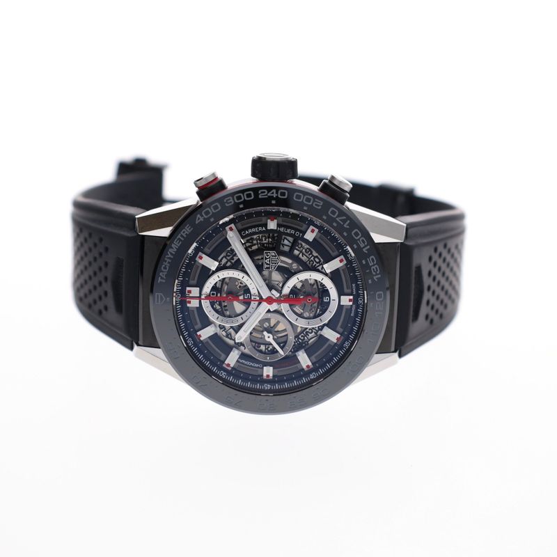 Image 13 of TAG Heuer Carrera Automatic 45mm CAR2A1Z.FT6044; Men's Chronograph Watch