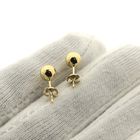 Image 7 of Gold stud earrings | Ball