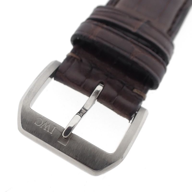 Image 12 of IWC Portuguese Regulator; 18k white gold men's watch