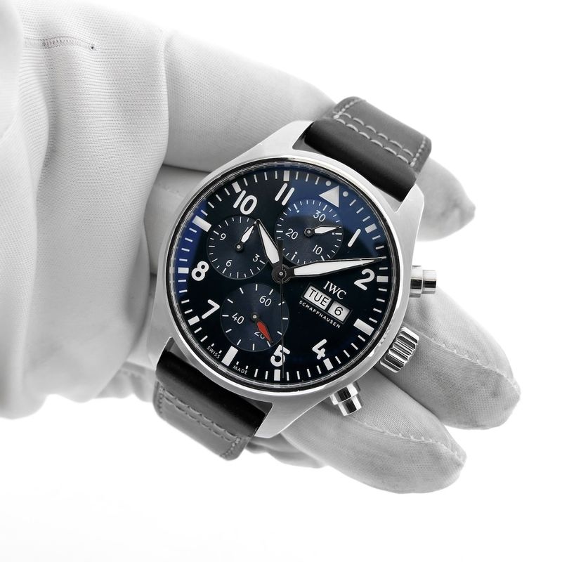 Image 9 of IWC Pilot Chronograph IW3881; Automatic men's watch