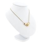 Image 3 of Gold pendant with diamond; 0.48 ct.