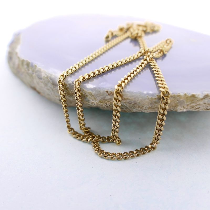 Image 7 of Gold gourmet link chain