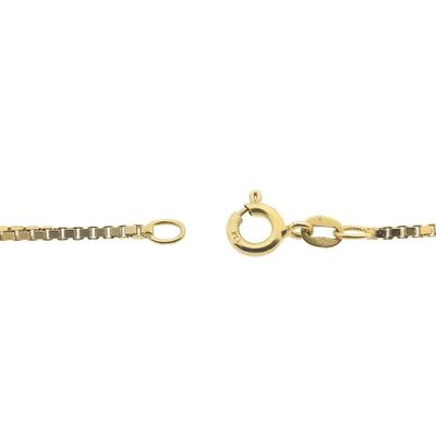 Golden Venetian link chain; 60.5 cm Image 2 of Golden Venetian link chain; 60.5 cm