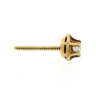 Image 7 of 18 ct. Gold stud earrings with diamond | 0.30 ct.