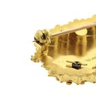 Image 5 of Antique gold old Dutch brooch of a hat bell