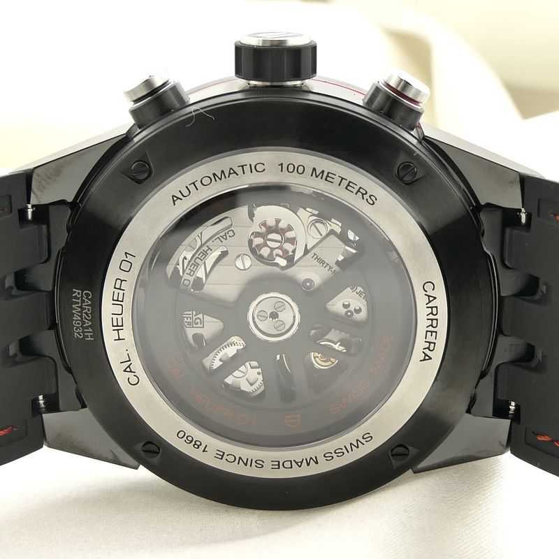 Image 6 of TAG Heuer Carrera Skeleton CAR2A1H.FT6101; Chronograph men's watch