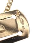 Image 6 of Vintage gold bracelet with garnet | 17 cm