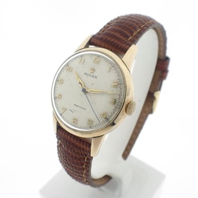 Rolex Precision; 9k gold vintage watch Image 2 of Rolex Precision; 9k gold vintage watch