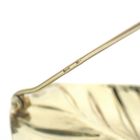 Image 6 of Two-tone gold brooch of a leaf