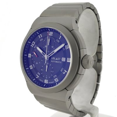 Image 2 of Ublast Armor/Graph Titanium UBAG46TIT; Automatic men's watch with chronograph