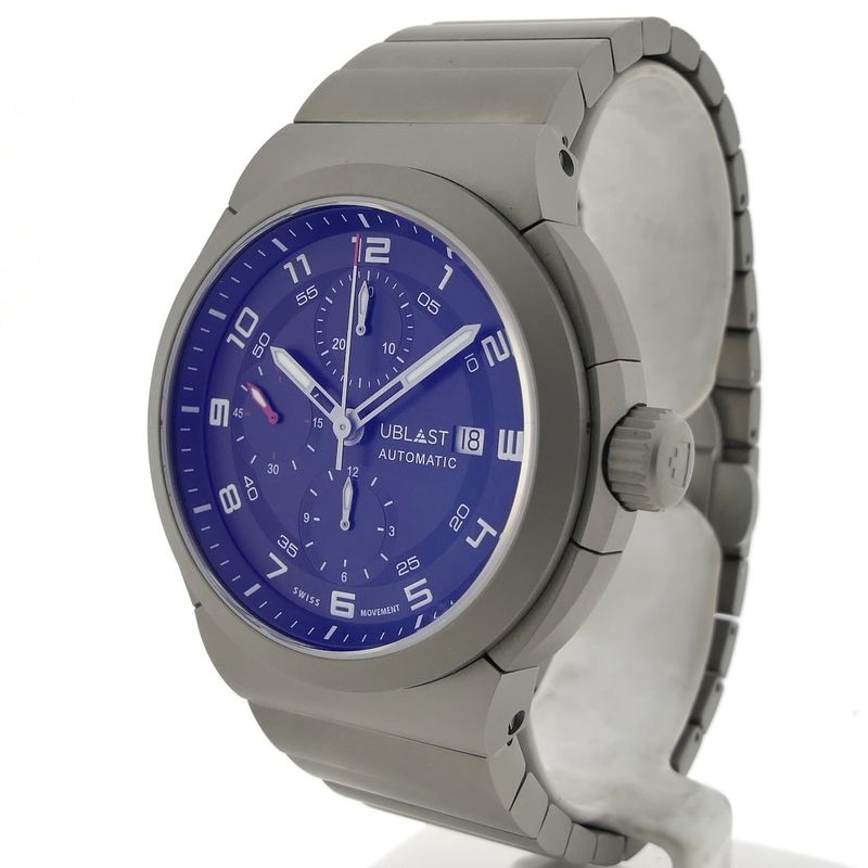 Image 2 of Ublast Armor/Graph Titanium UBAG46TIT; Automatic men's watch with chronograph