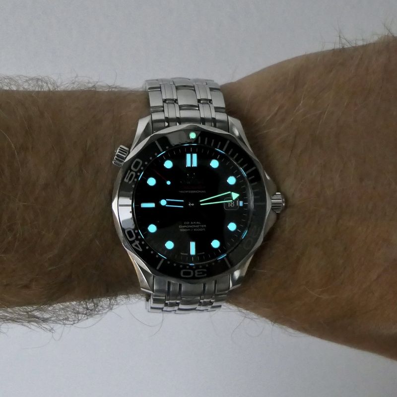 Image 17 of Omega Seamaster 300m Co‐Axial Chronometer 41mm; Automatic diving watch