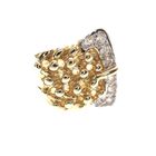 Image 6 of Gold ring as a buckle with zirconia