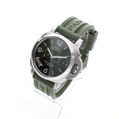 Image 2 of Panerai Luminor Marina Verde Smeraldo PAM01356; Automatic Men's Watch