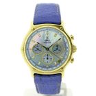 Image 1 of Ebel 1911 El Primero Chronograph; 18k gold watch with mother-of-pearl dial and diamonds