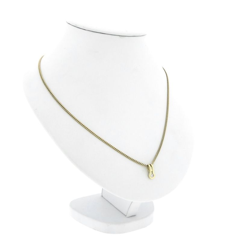 Image 3 of Gold pendant with zirconia