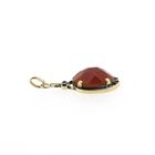 Image 4 of Gold pendant with carnelian