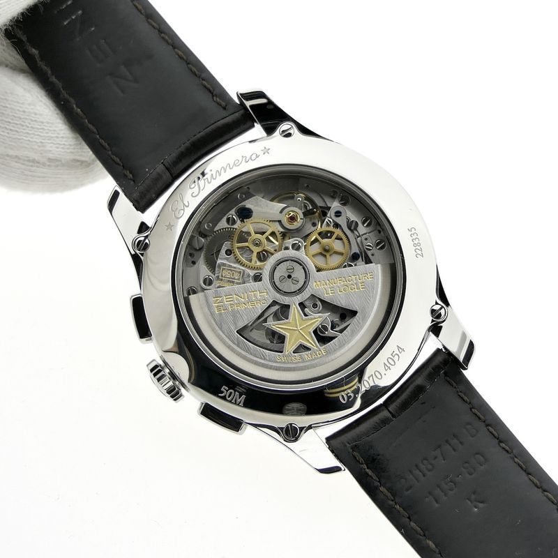 Image 4 of Zenith El Primero Captain Windsor 'Annual Calendar'; Automatic men's watch