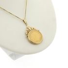 Image 3 of Gold pendant of 10 guilder coin Queen Wilhelmina 1925