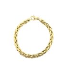 Image 3 of 18K Gold Foxtail Link Bracelet | 18.5 cm