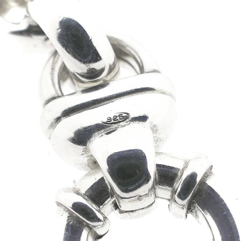 Image 6 of Silver robust jasseron link chain | 44 cm