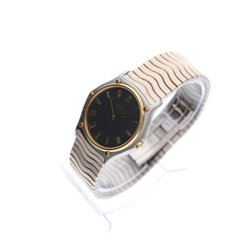 Image 3 of Ebel Classic Wave 181903; 18k Gold/Stainless Steel Men's Watch